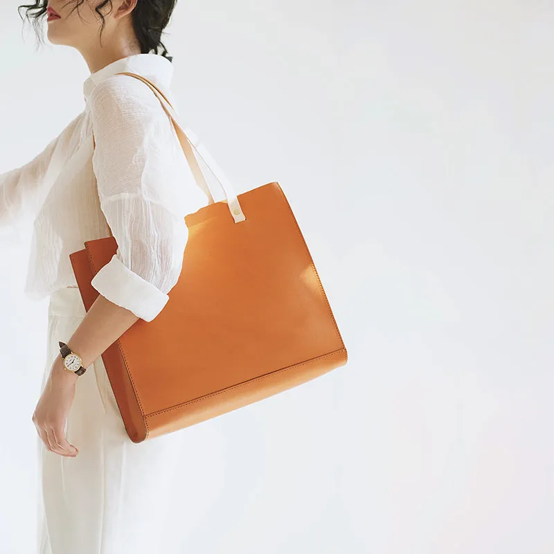 Full Grain Leather Tote