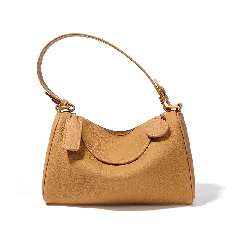 ' Genuine Top-grain Leather Shoulder Bag