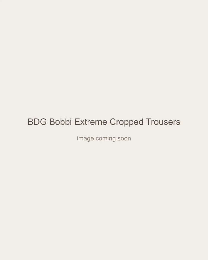 BDG Bobbi Extreme Cropped Trousers