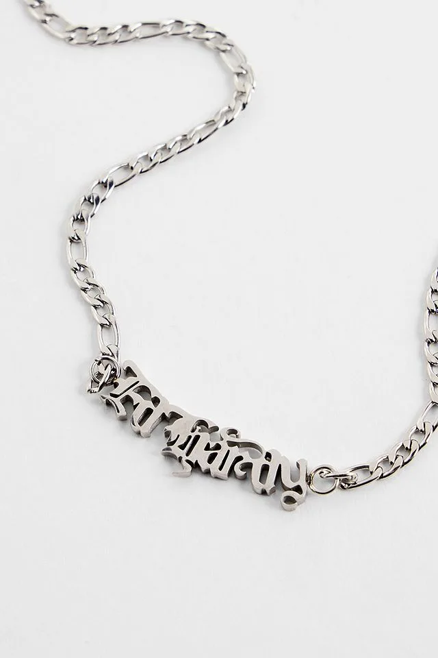 Ed Hardy Logo Chain Necklace