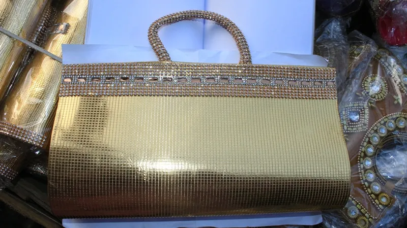 Gold Evening Clutch