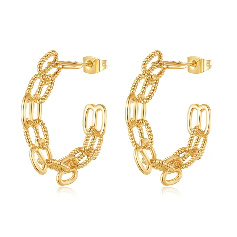 Gold Hoop Earrings