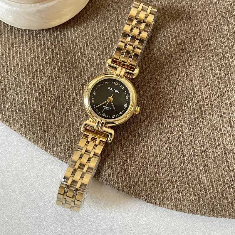 Gold Small Dial Quartz