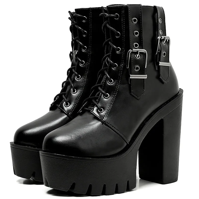 Gothic Ankle Boots