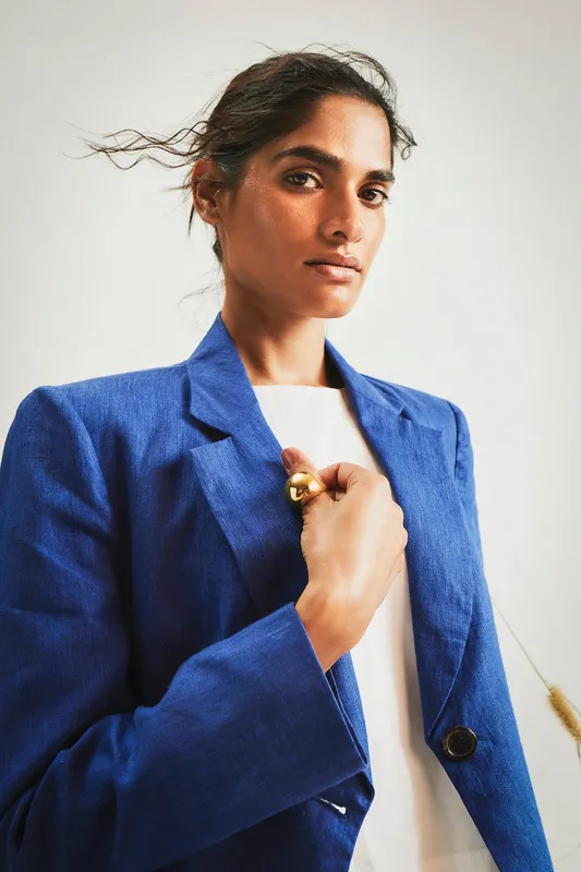 Grace Blazer Blue