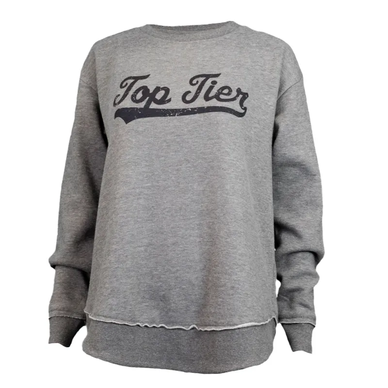 Gray Crewneck Sweatshirt
