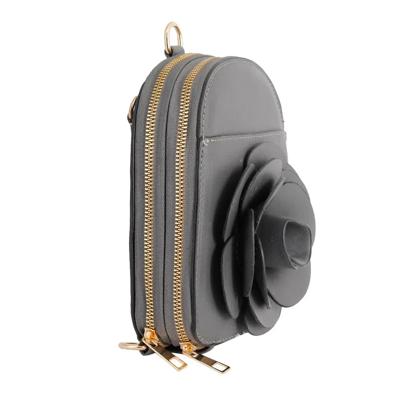 Gray Mini Backpack