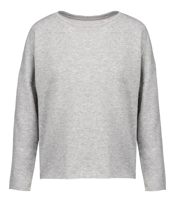 Gray Oversized Sweatshirt