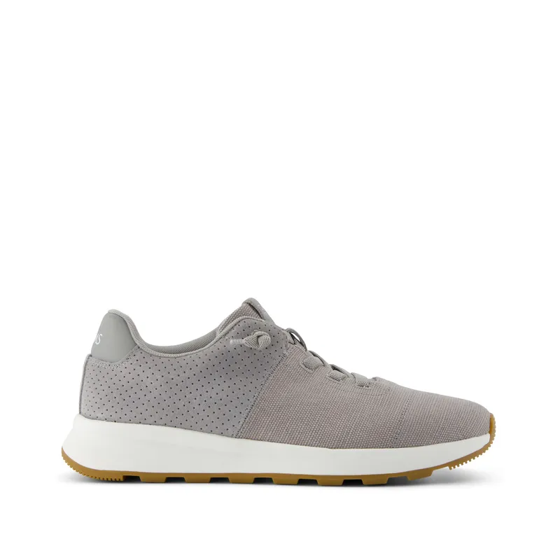 Grey Suede Sneakers