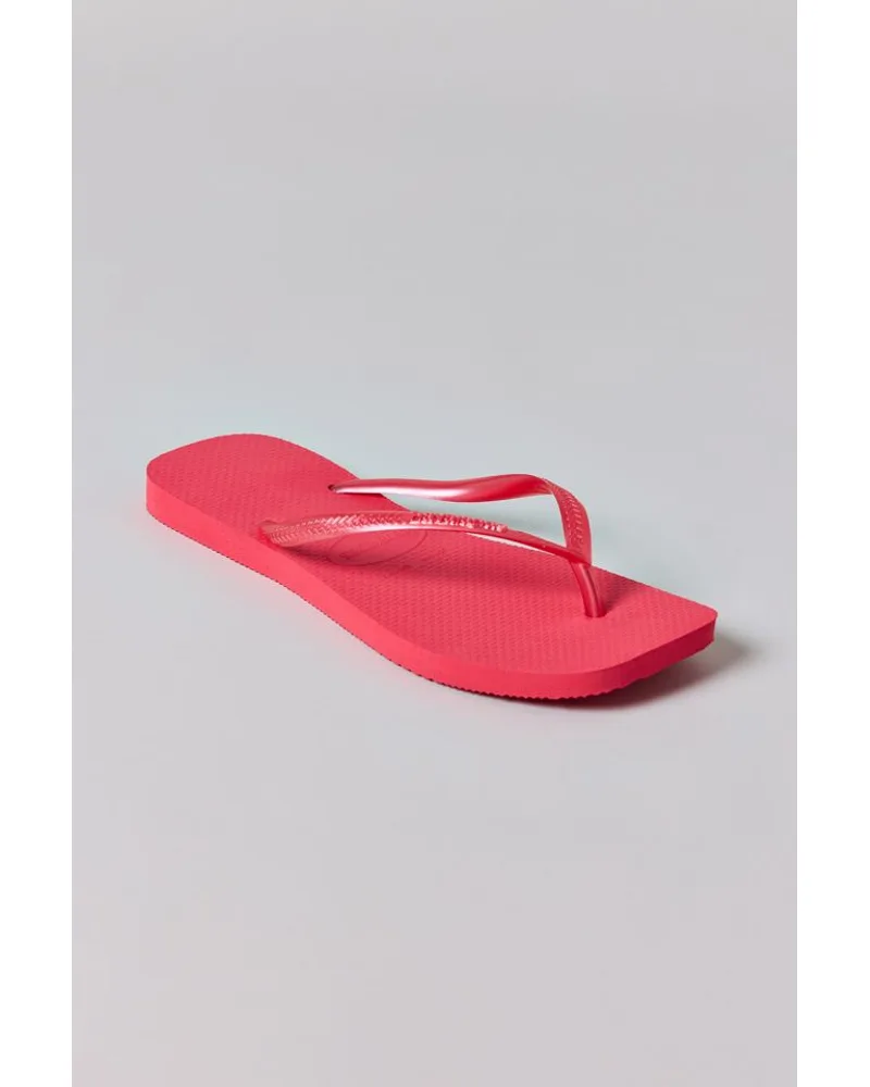 Slim Square Flip Flop Sandal