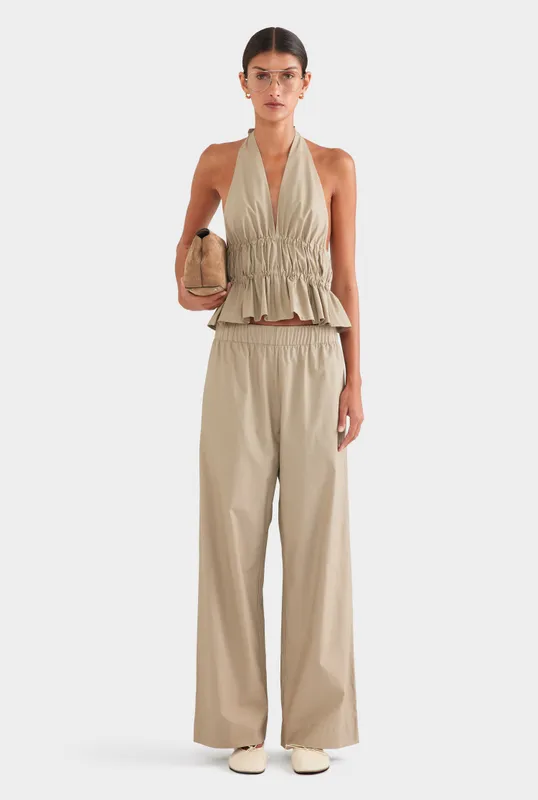 Heavy Cotton Poplin Pant