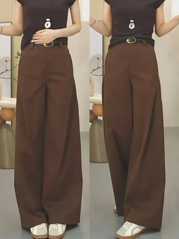 High Waist Wide Leg