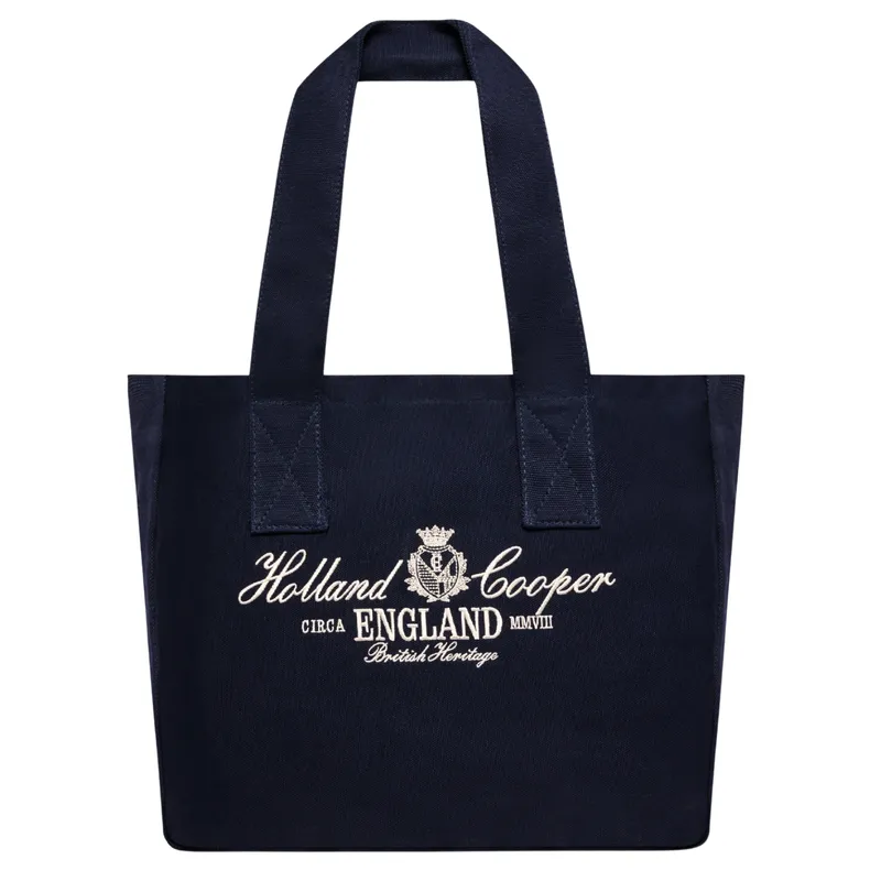 Holland Cooper Navy Ecru Bag