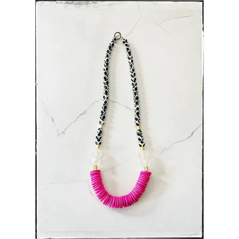 Hot Pink Necklace***