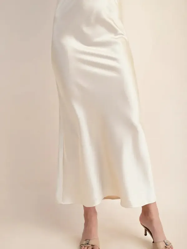 Ivory Slip Skirt