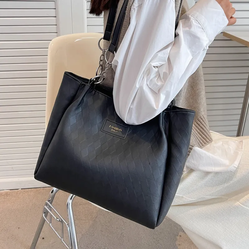 Ivory Structured Tote