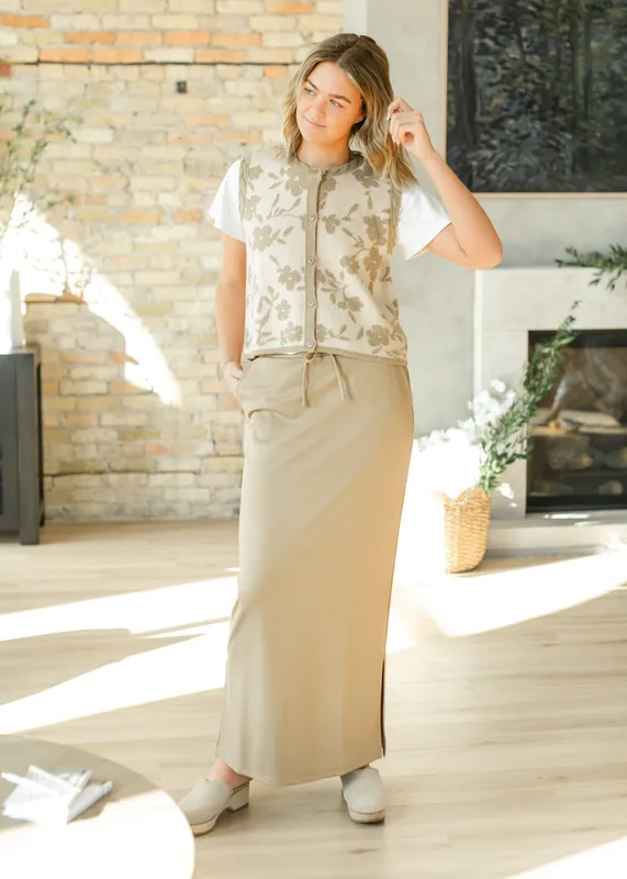 Jordan Knit Maxi Skirt