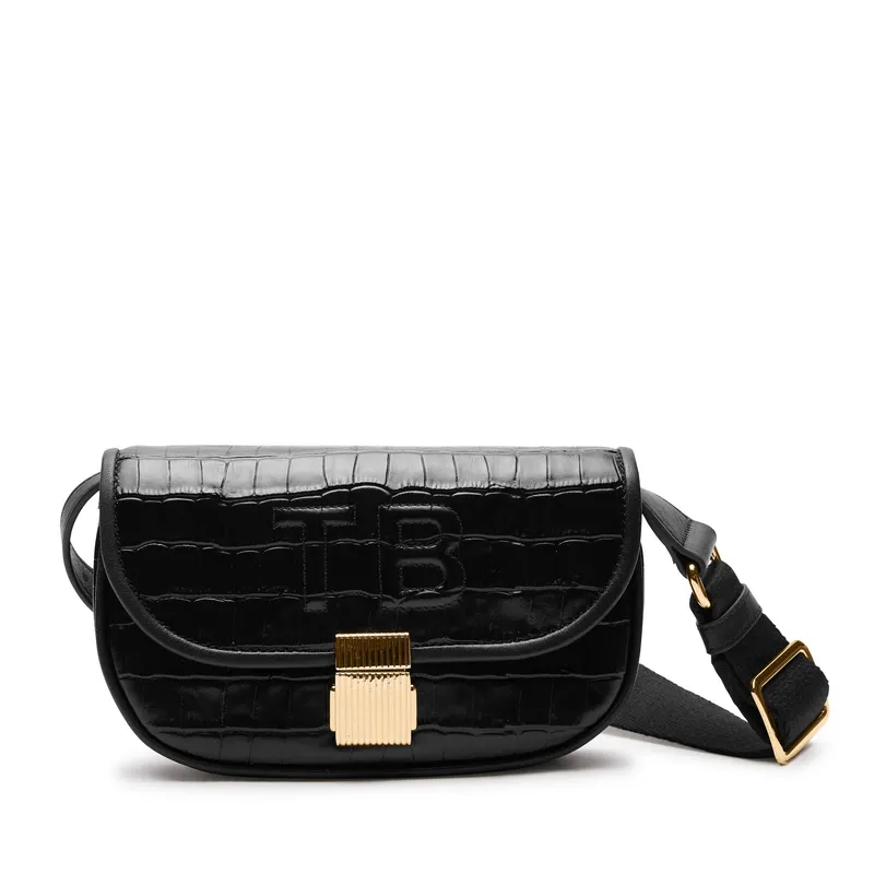 Katy Mini Belt Bag Black Croc