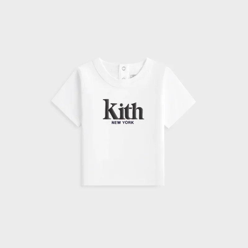 Kith Baby Classic Mott Tee - White
