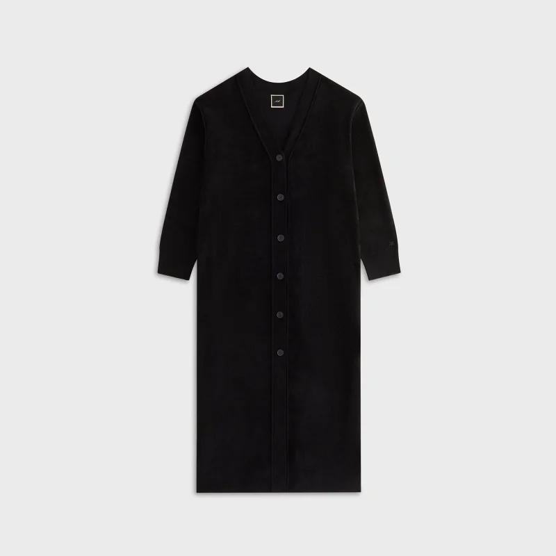 Kith Women Cosette Chenille Duster Cardigan - Black