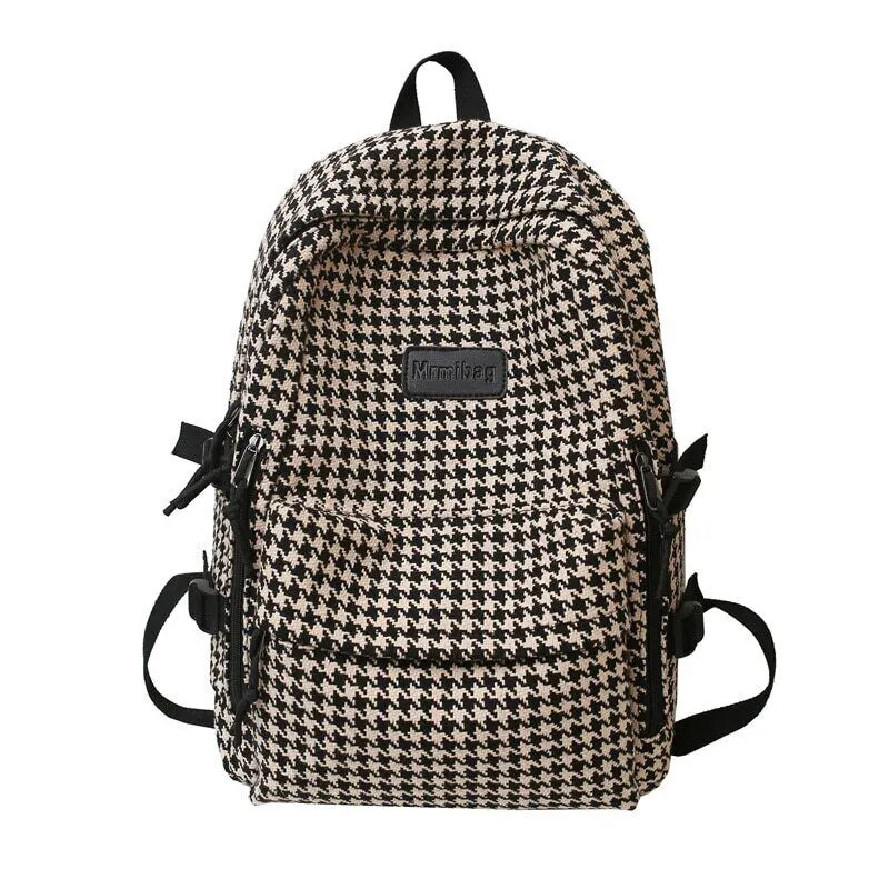 ' Knit Backpack Ladies School Bag