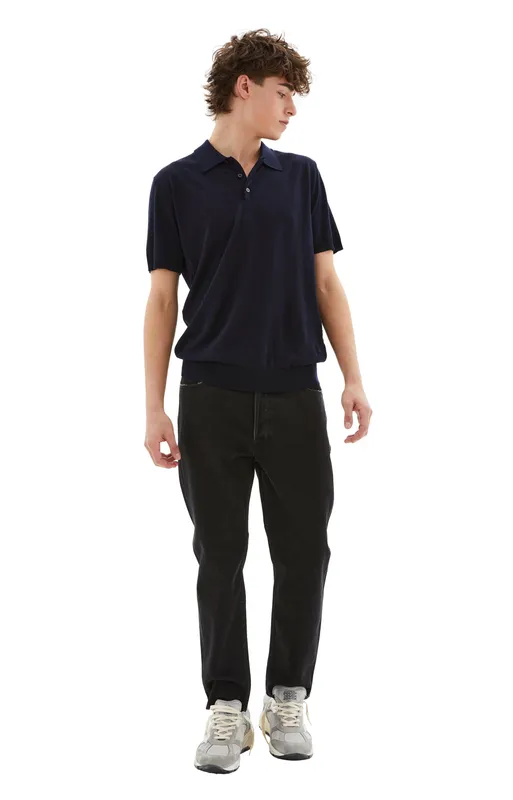 Knitted Polo T-shirt