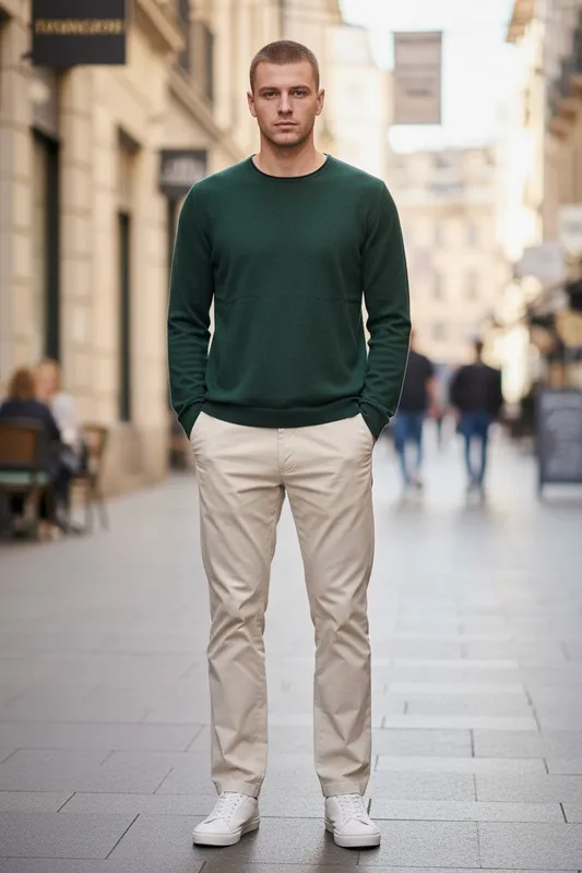 Knitted Pullover Sweater