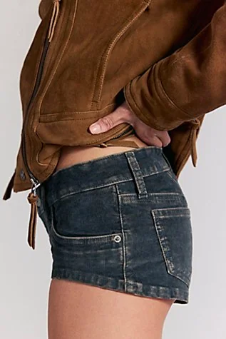 We The Free Midas Cord Micro Shorts