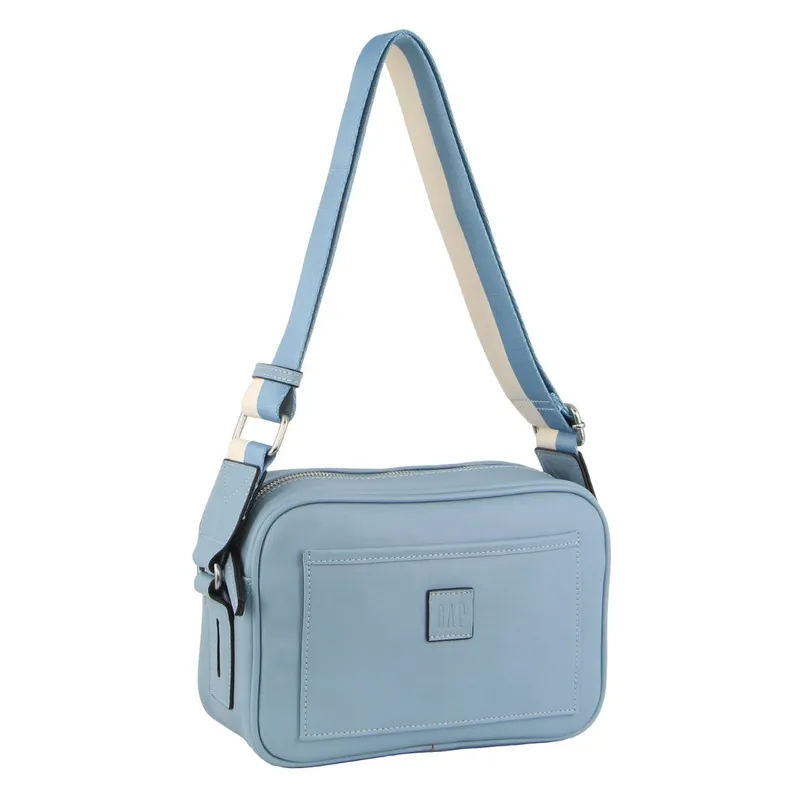 Ladies Cross Body Bag Light Blue