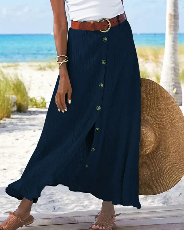 Ladies' Flowy Long Skirt