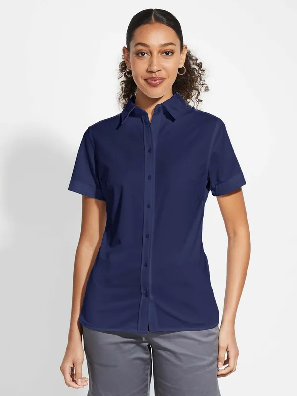 Ladies' X1 Performance Knit Shirt Short