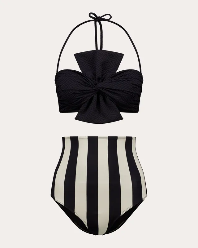 Laila Bow Bandeau Bikini Top