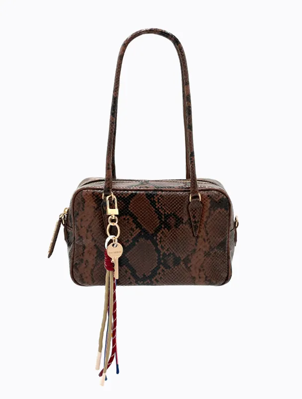Le Tid Mini Trunk Bag Tan