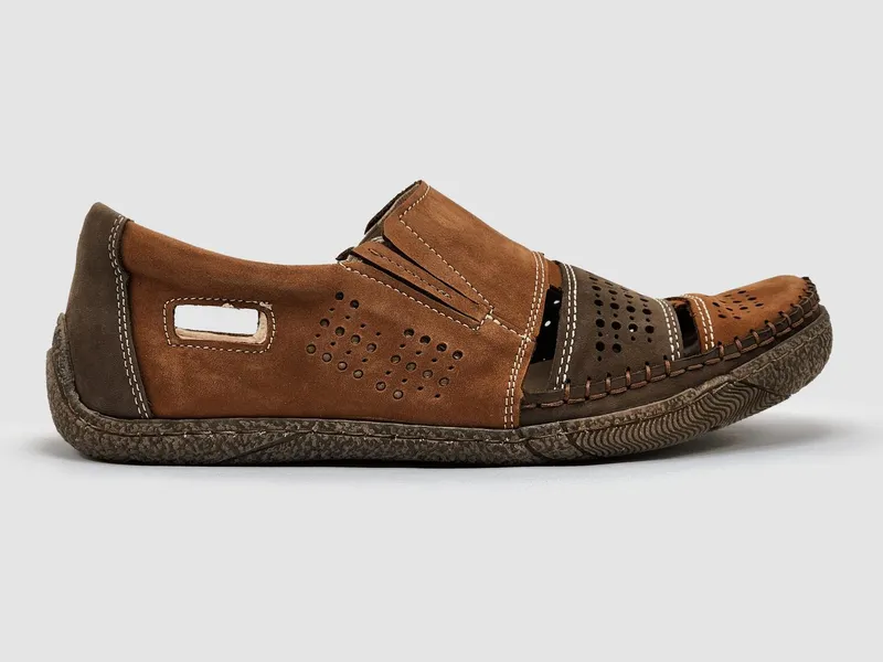 Leather Sandals Brown