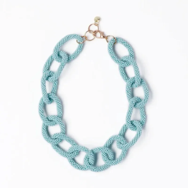 Light Blue Jenna Chain Necklace