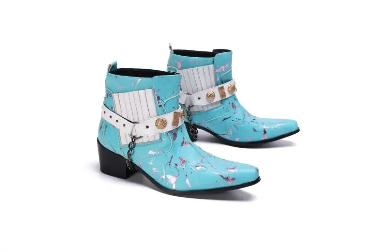 Light Blue Loafers