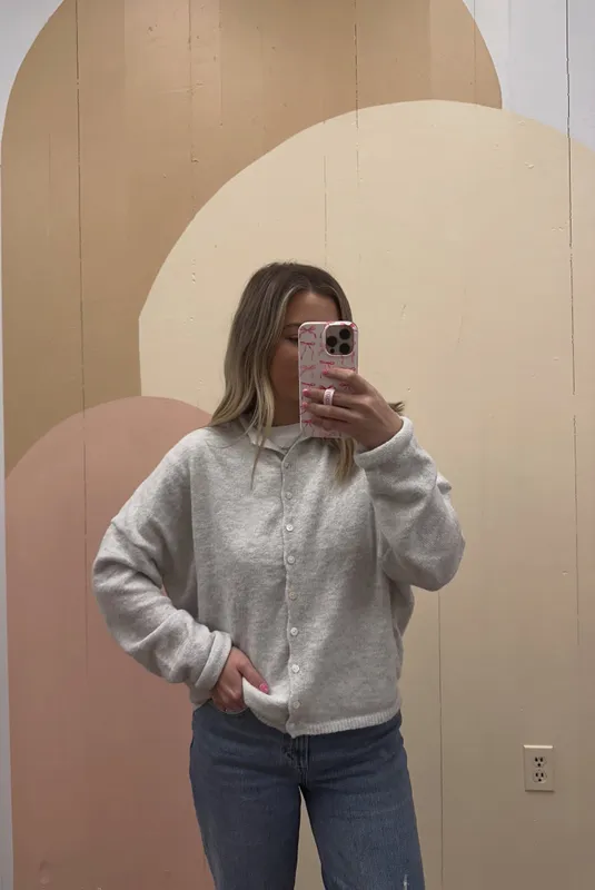 Light Grey Cardigan