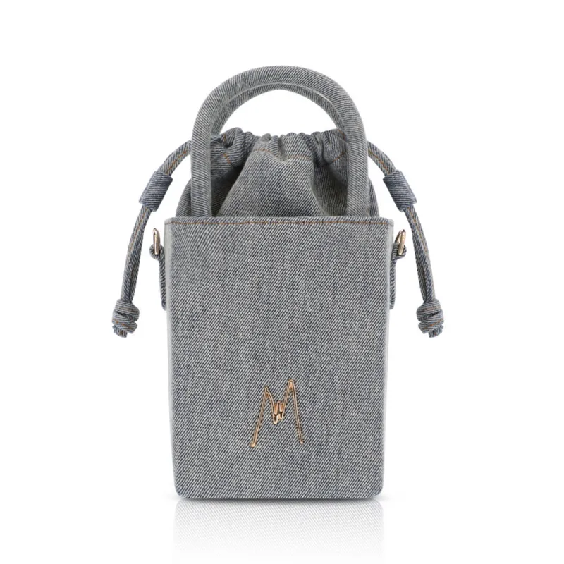 Light Wash Denim Tote