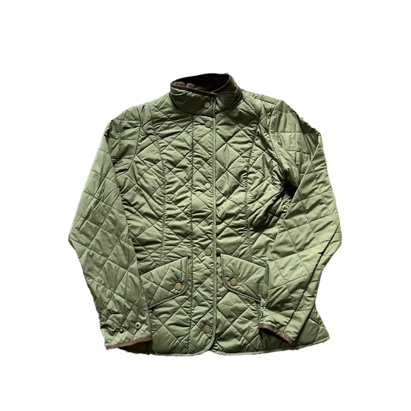 Lightweight Olive Quilted Jacket