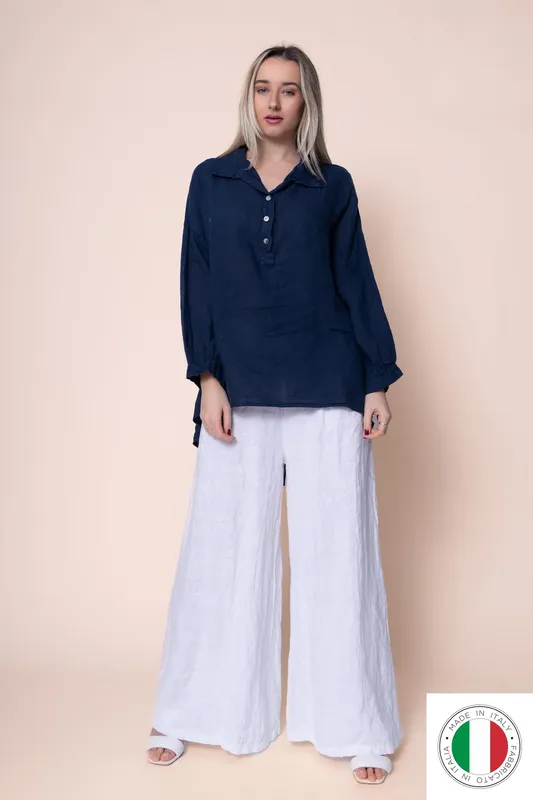 Linen Shirt Os1431-