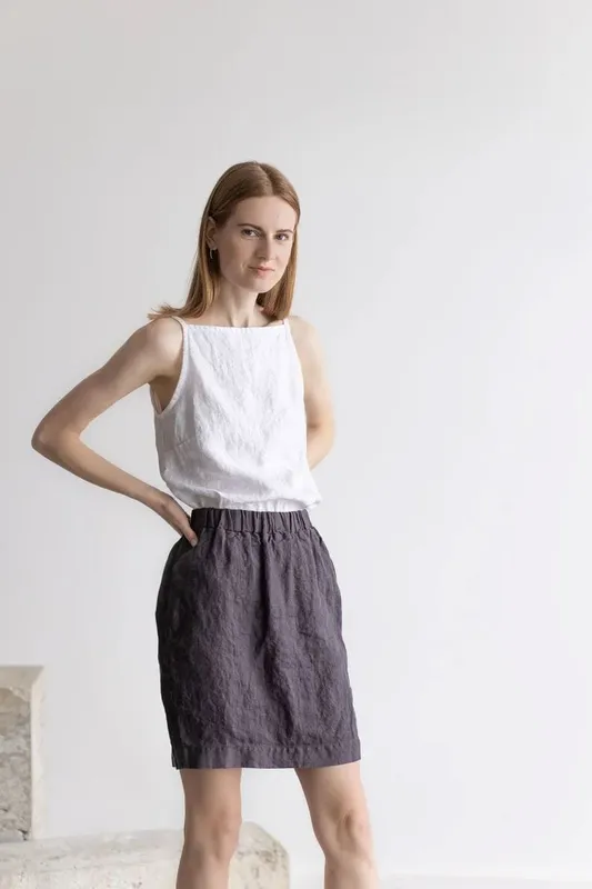 Linen Summer Top