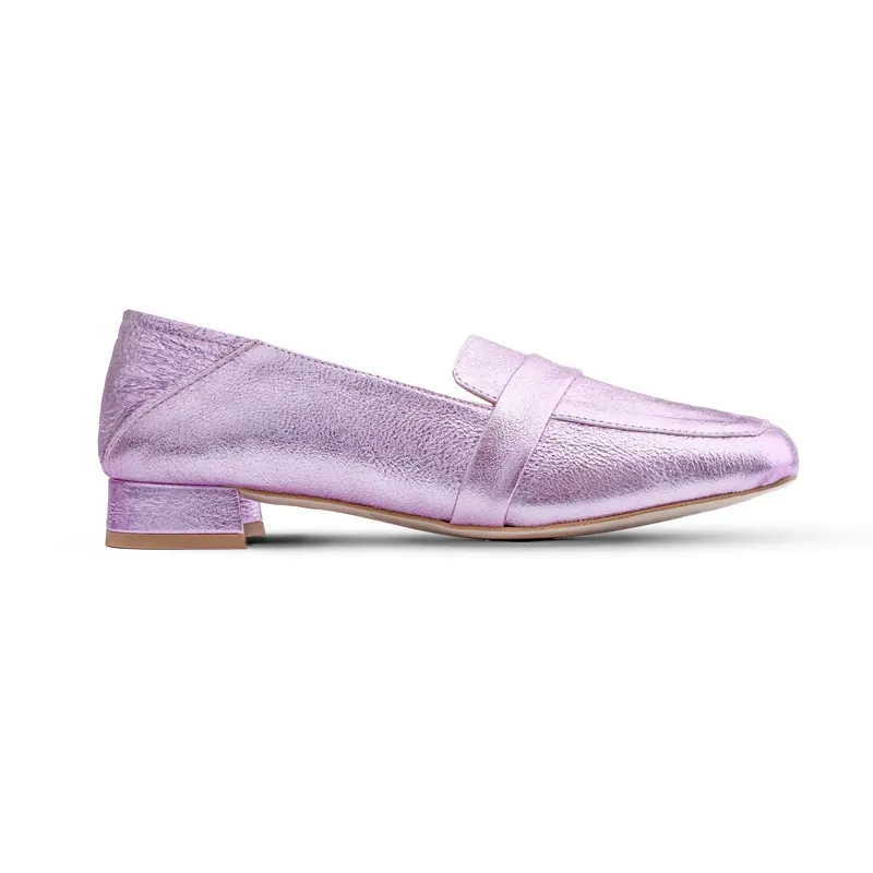 Loafer Metallic Lilac
