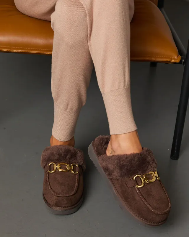 Loafers Toasted Oat Suede Horsebit Loafers