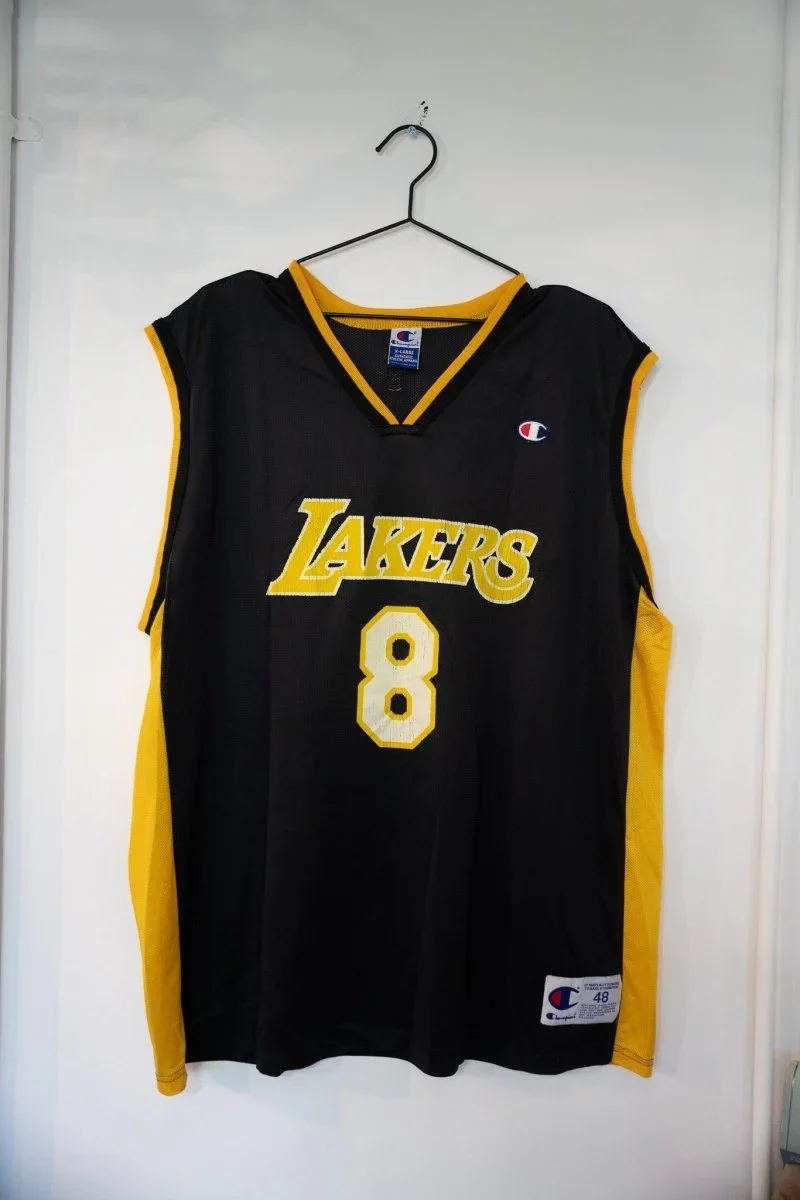 Los Angeles Lakers Kobe Bryant Champion Jersey Size X-Large