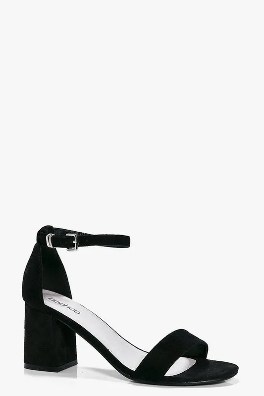 Low Block Heel Two Parts
