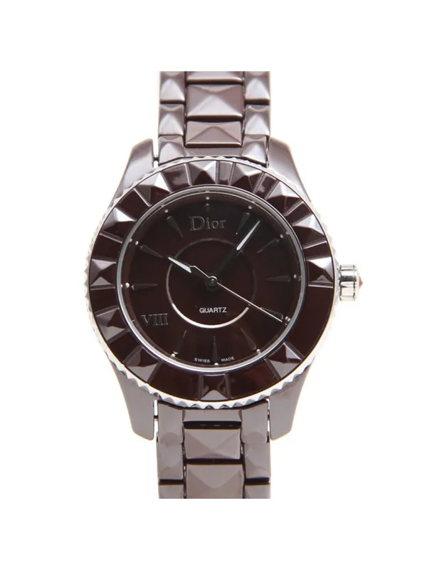 Maroon Ceramic Watch