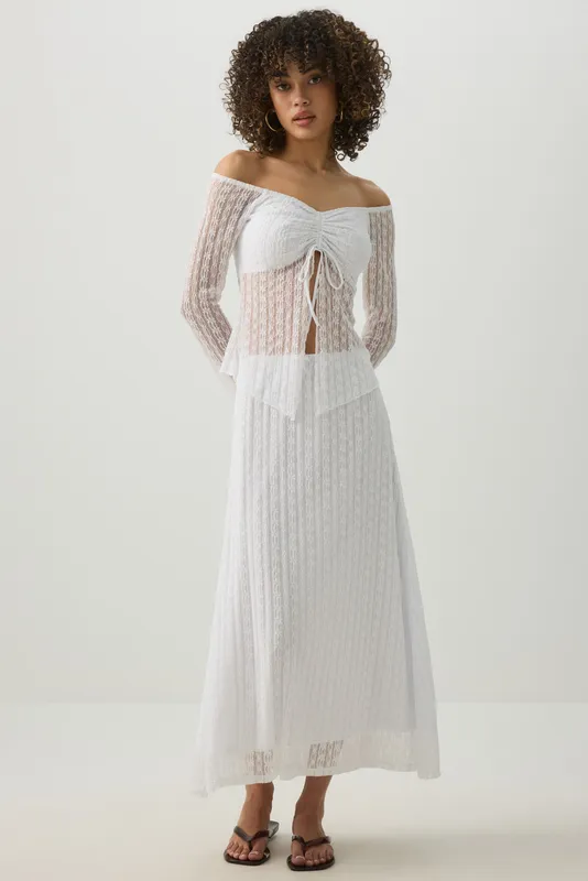 Midi Flowy Skirt
