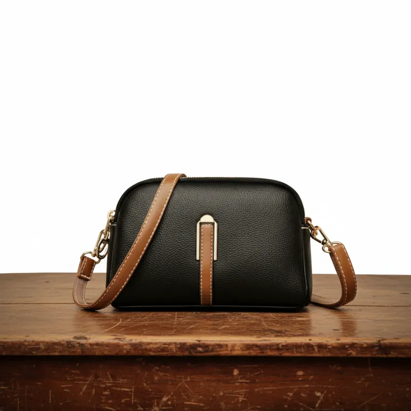 Mila Leather Crossbody Bag