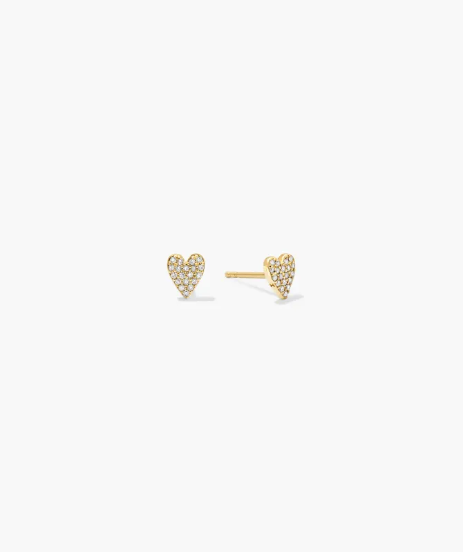 Mini Heart Pavé Diamond