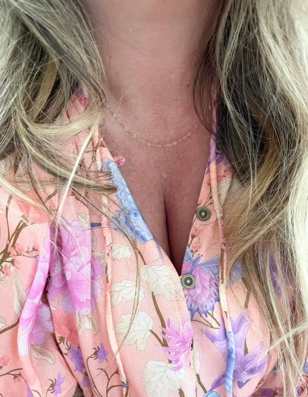 Minimalist Gold Chain Necklace